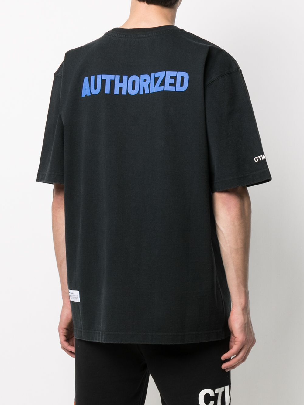 фото Heron preston ss t-shirt es os heron a.f. black blue