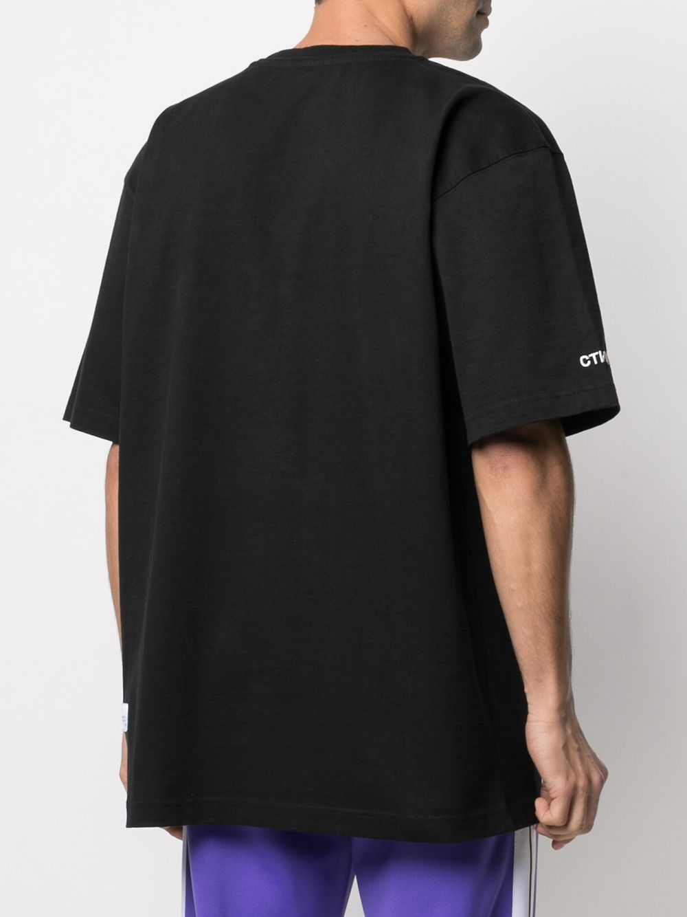 фото Heron preston ss tee es os heron nightshift black pink