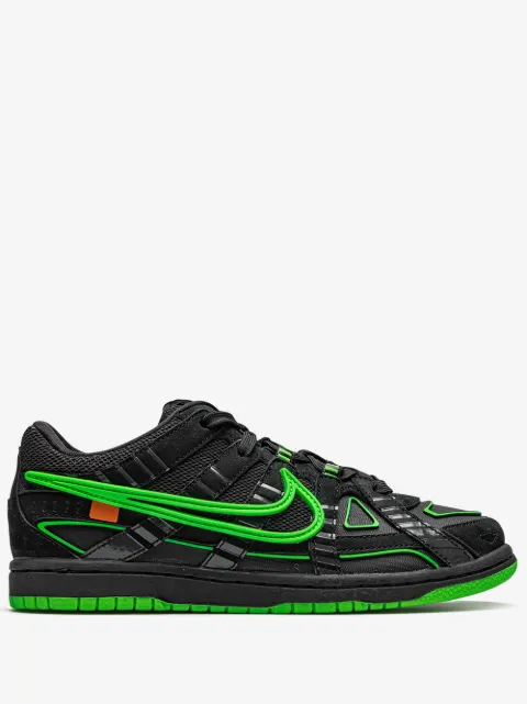 Nike Kids x Off-White Air Rubber Dunk "Green Strike" sneakers
