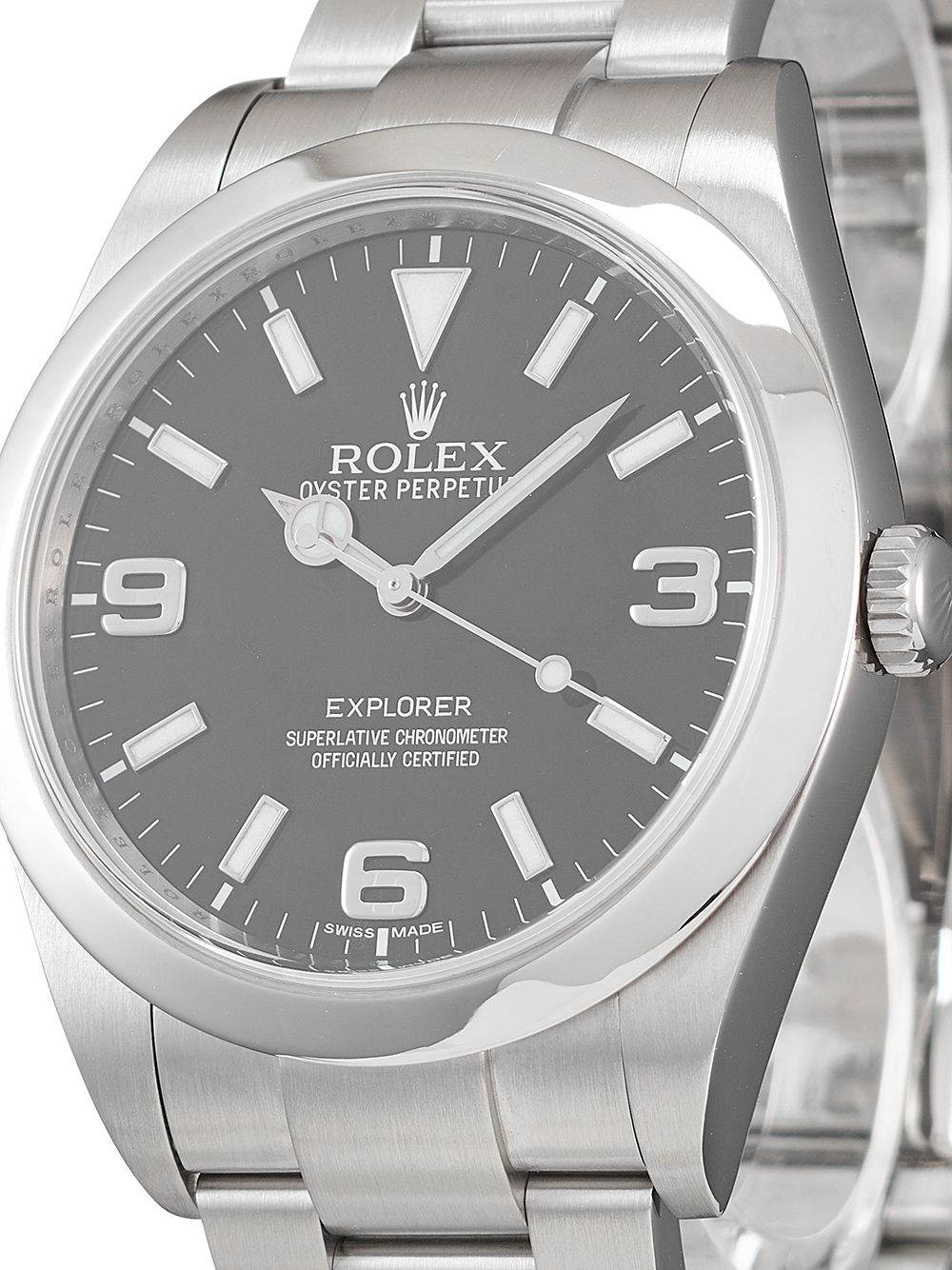 фото Rolex наручные часы explorer i pre-owned 39 мм 2011-го года