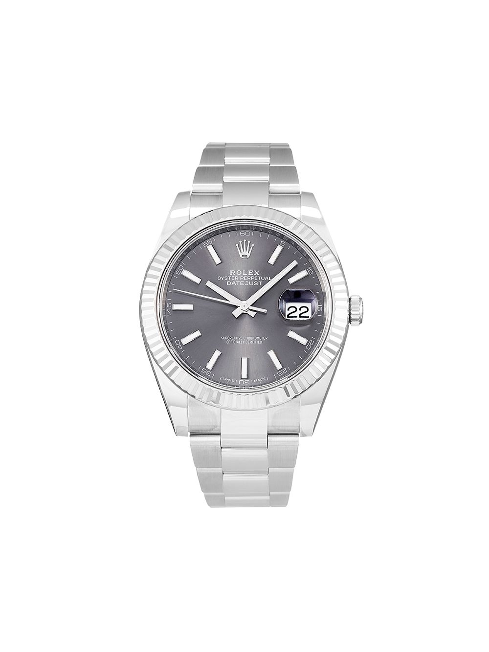 фото Rolex наручные часы datejust pre-owned 41 мм 2020-го года