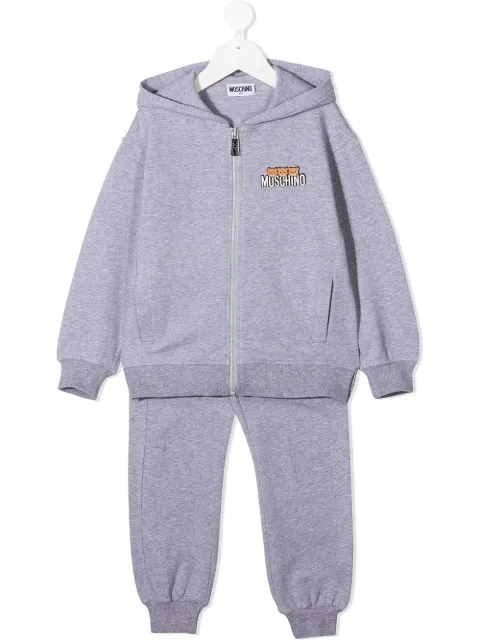 moschino tracksuit grey