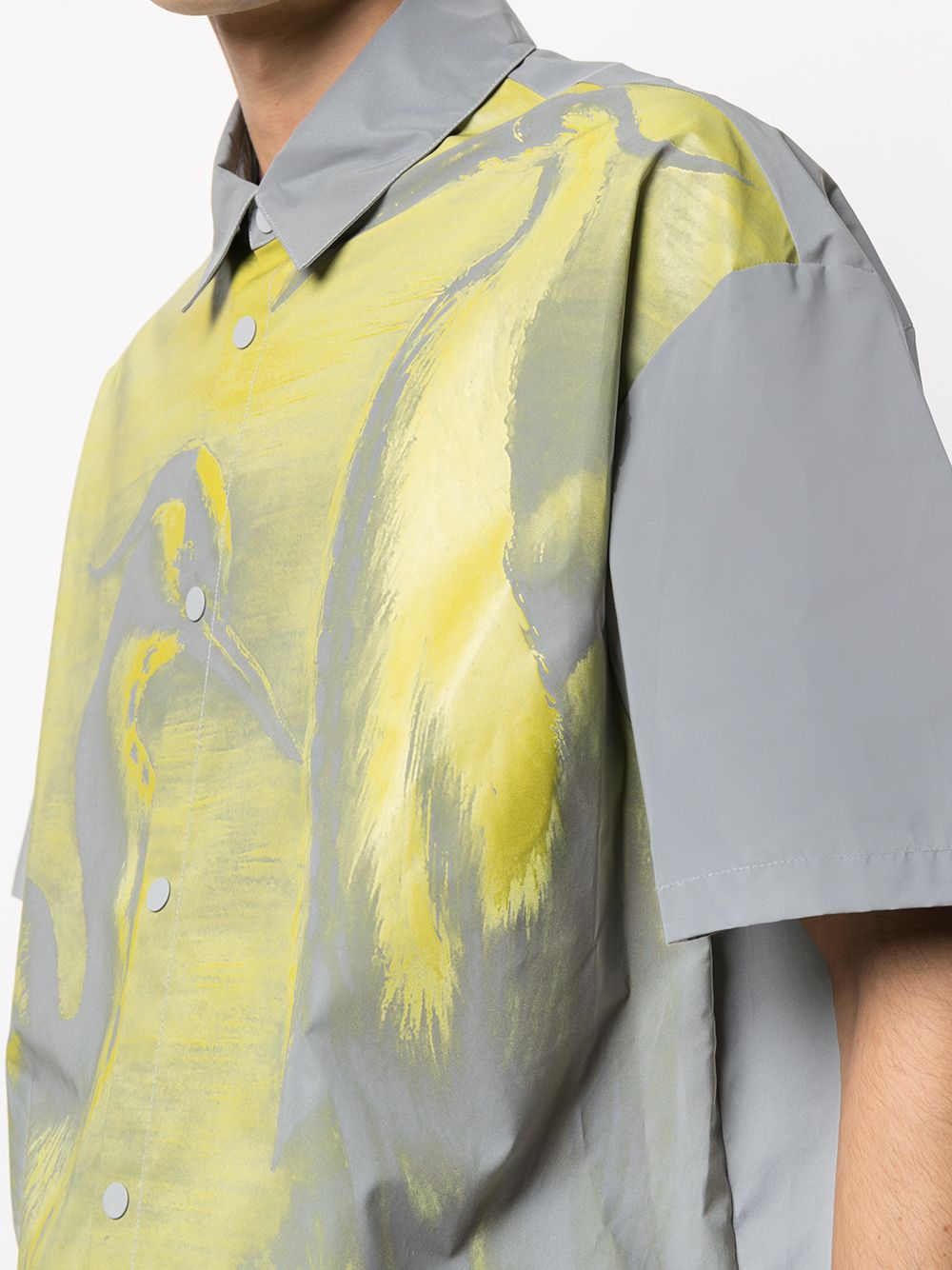 фото Heron preston printed short-sleeved shirt