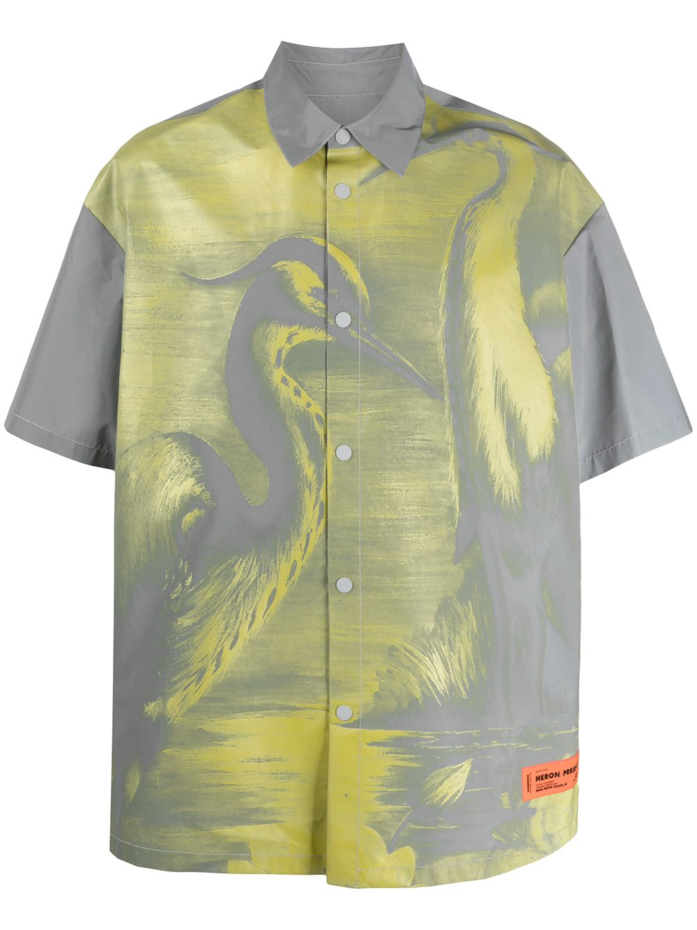 фото Heron preston printed short-sleeved shirt