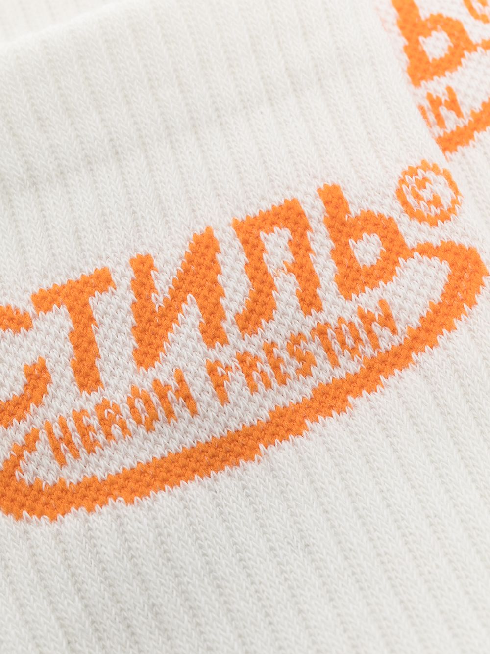 фото Heron preston ctnmb halo long socks white orange