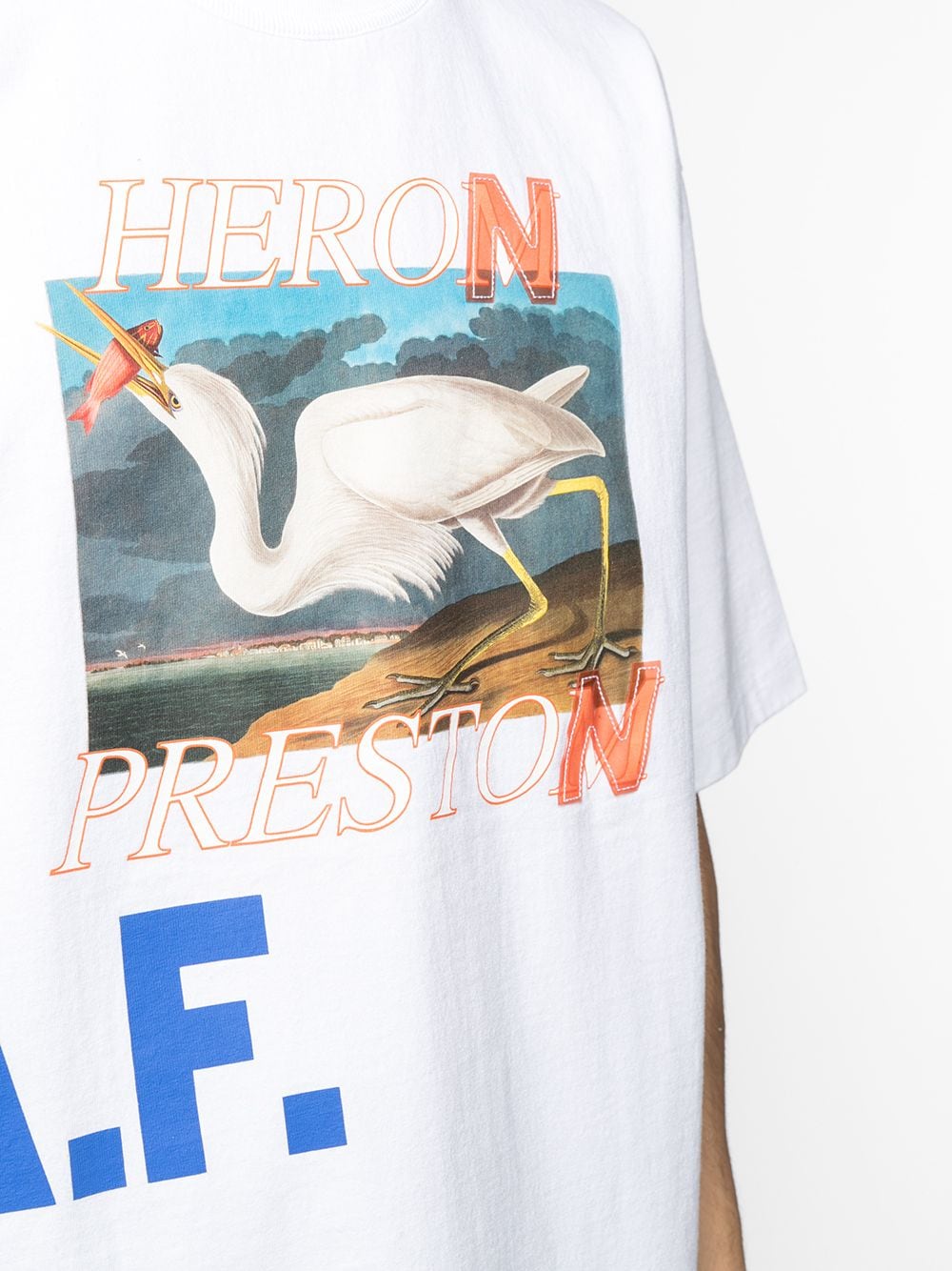 фото Heron preston футболка с короткими рукавами и логотипом