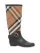 Imagem 2 de Burberry Galocha de borracha com xadrez vintage