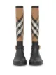 Burberry Galocha de borracha com xadrez vintage
