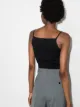 Low Classic body sin mangas con cuello cuadrado