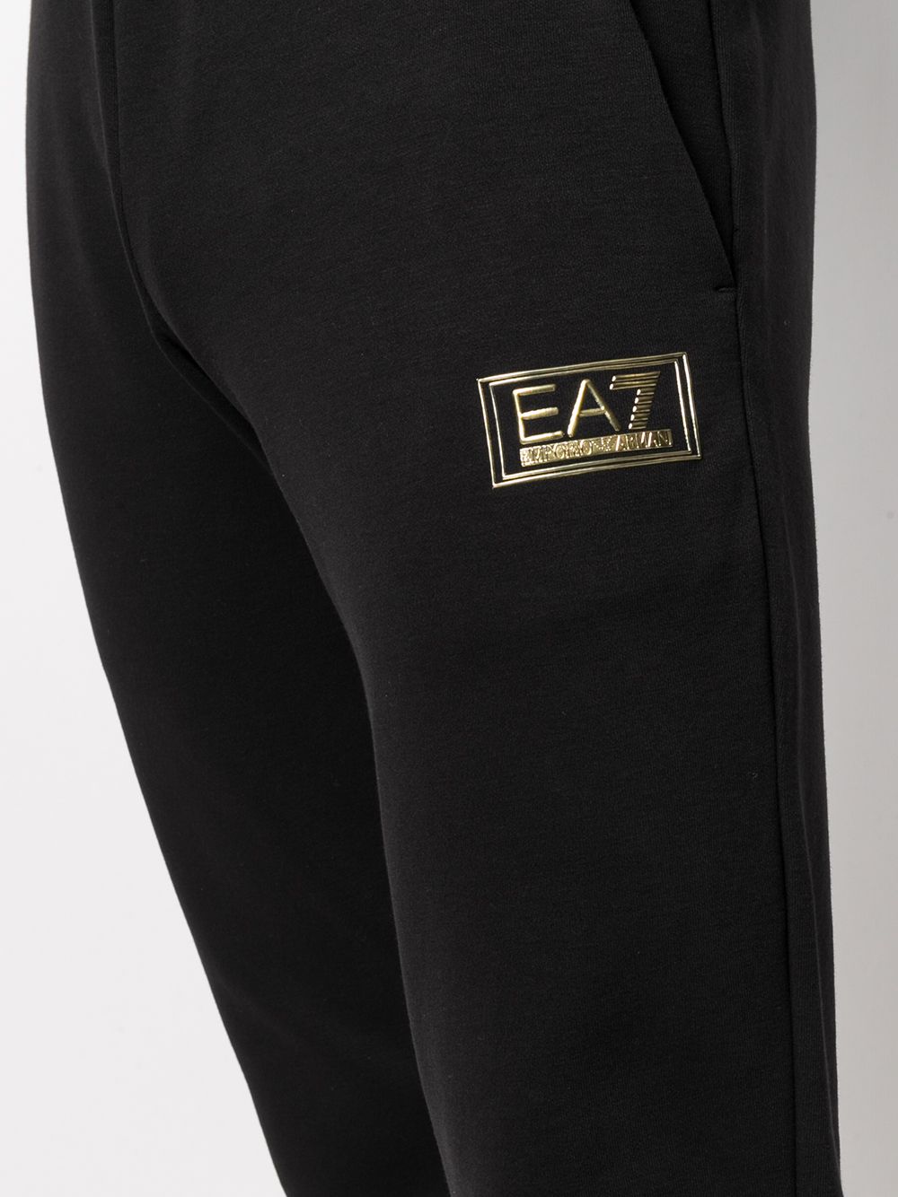 фото Ea7 emporio armani зауженные спортивные брюки с логотипом
