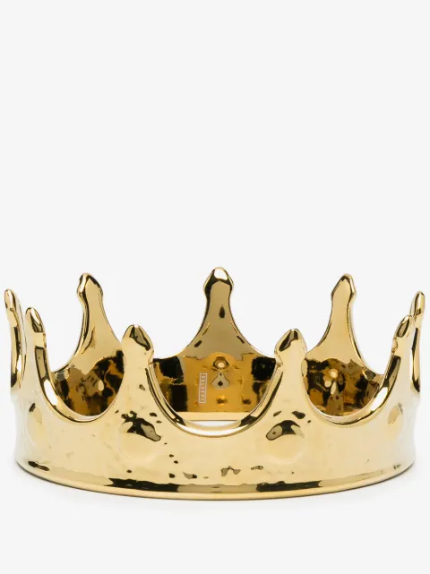 Seletti porcelain gold crown