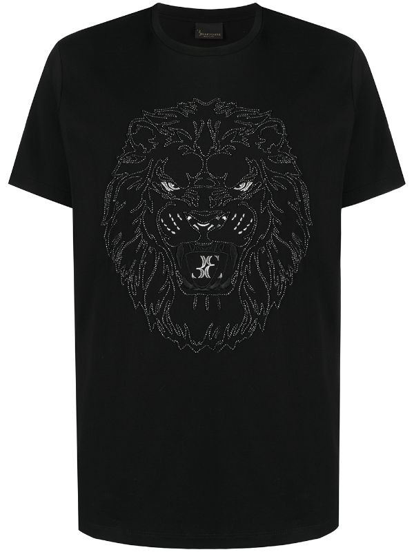 Billionaire lion embroidery T-shirt 