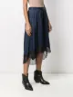 Zadig&Voltaire Joslin draped midi skirt