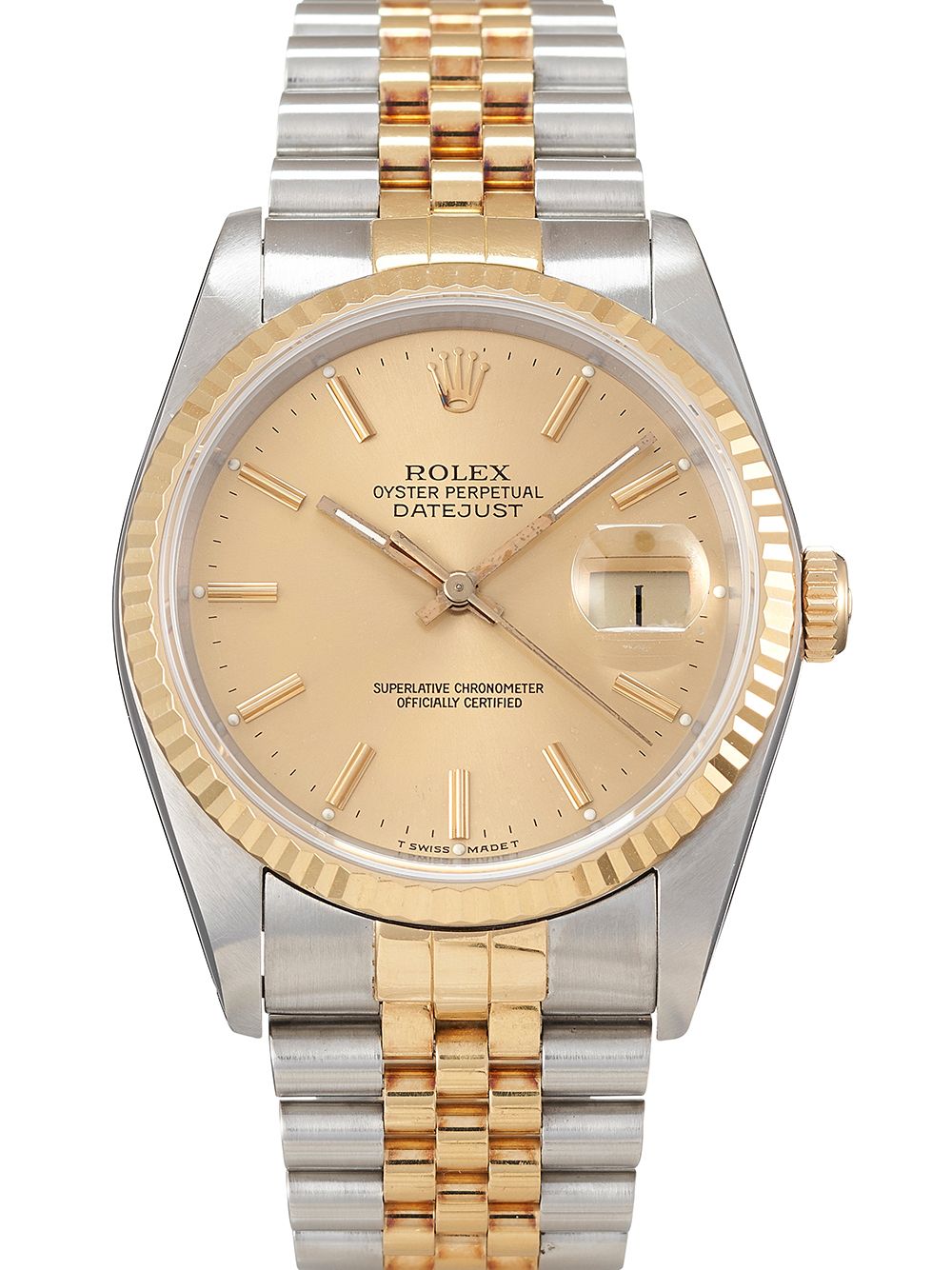 фото Rolex наручные часы datejust pre-owned 36 мм 1987-го года