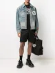 Image 2 of Heron Preston Worker logo patch denim jacket