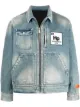 Image 1 of Heron Preston Worker logo patch denim jacket