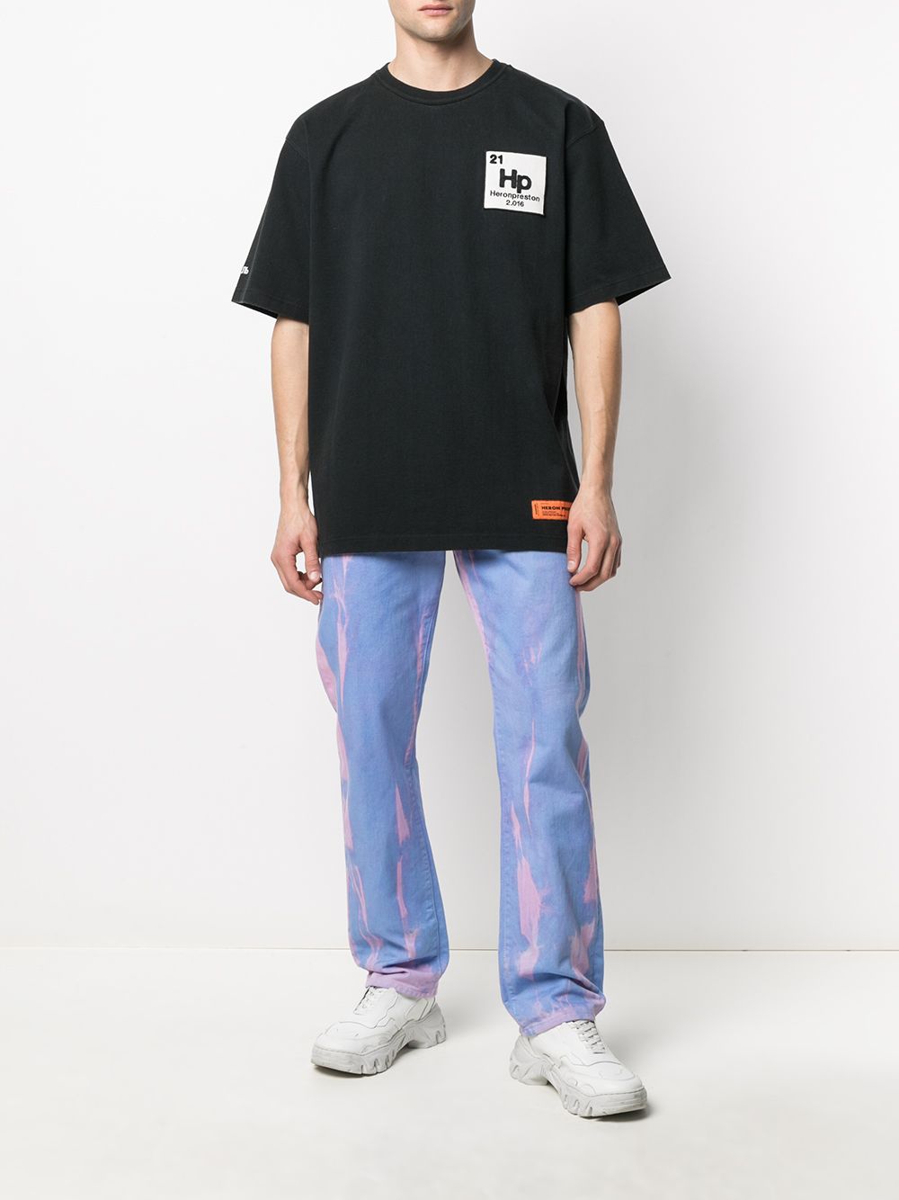 фото Heron preston ss t-shirt es os herons black blue