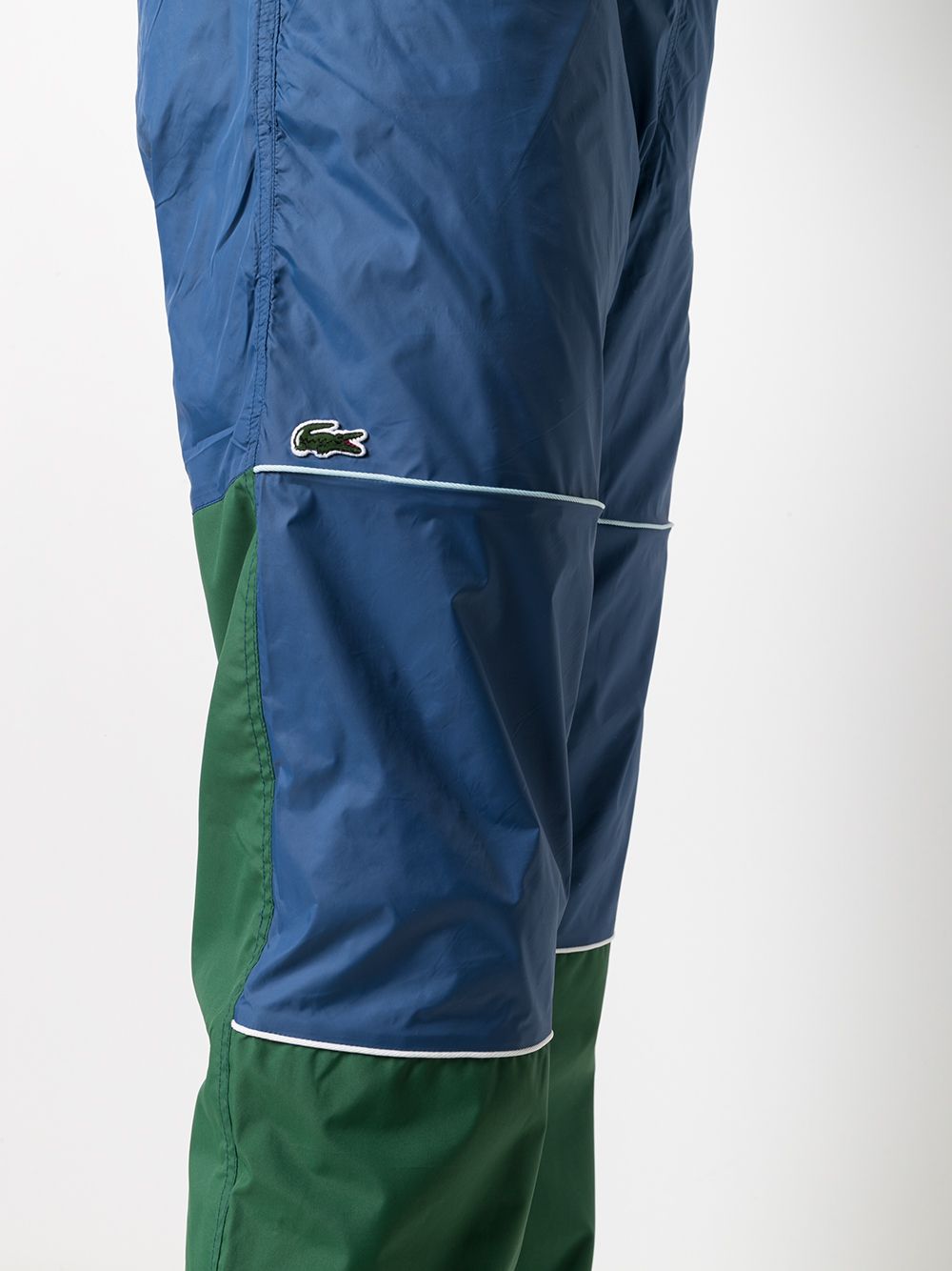 фото Lacoste брюки прямого кроя в стиле колор-блок