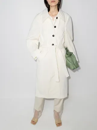 button-up trench coat展示图