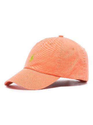 peach embroidered cotton sport cap展示图