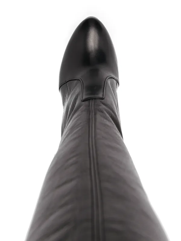 Casadei over hot sale knee boots