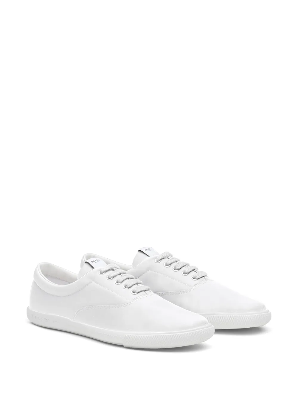 Prada Nylon laceup Sneakers Farfetch