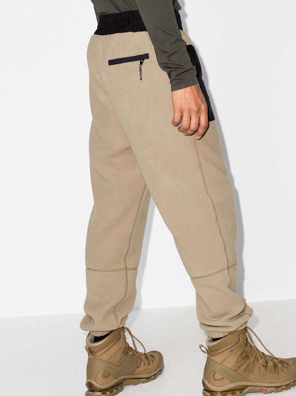 фото Pas normal studios two-tone fleece track pants