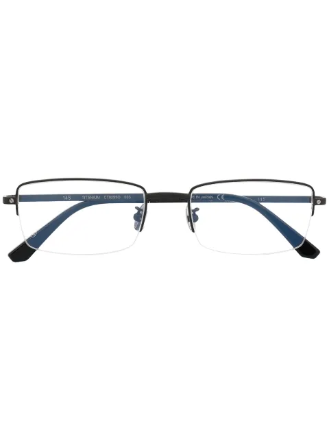 Cartier Eyewear Santos de Cartier square-frame glasses