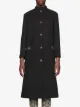 Gucci Horsebit-detail single-breasted coat