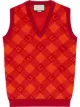 Image 1 of Gucci jacquard knitted vest