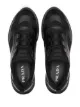 Prada sneakers med geometrisk panel
