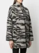 Zadig&Voltaire Mia camoflauge-knit coat