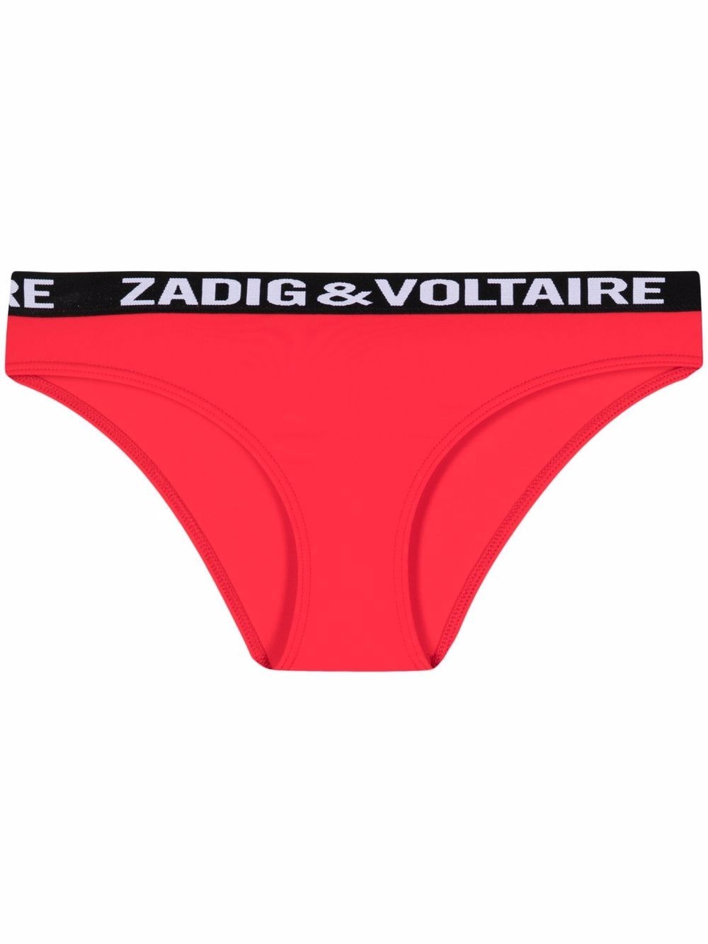 фото Zadig&voltaire плавки бикини с логотипом на поясе