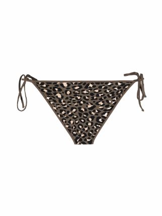 leopard-print bikini bottoms展示图