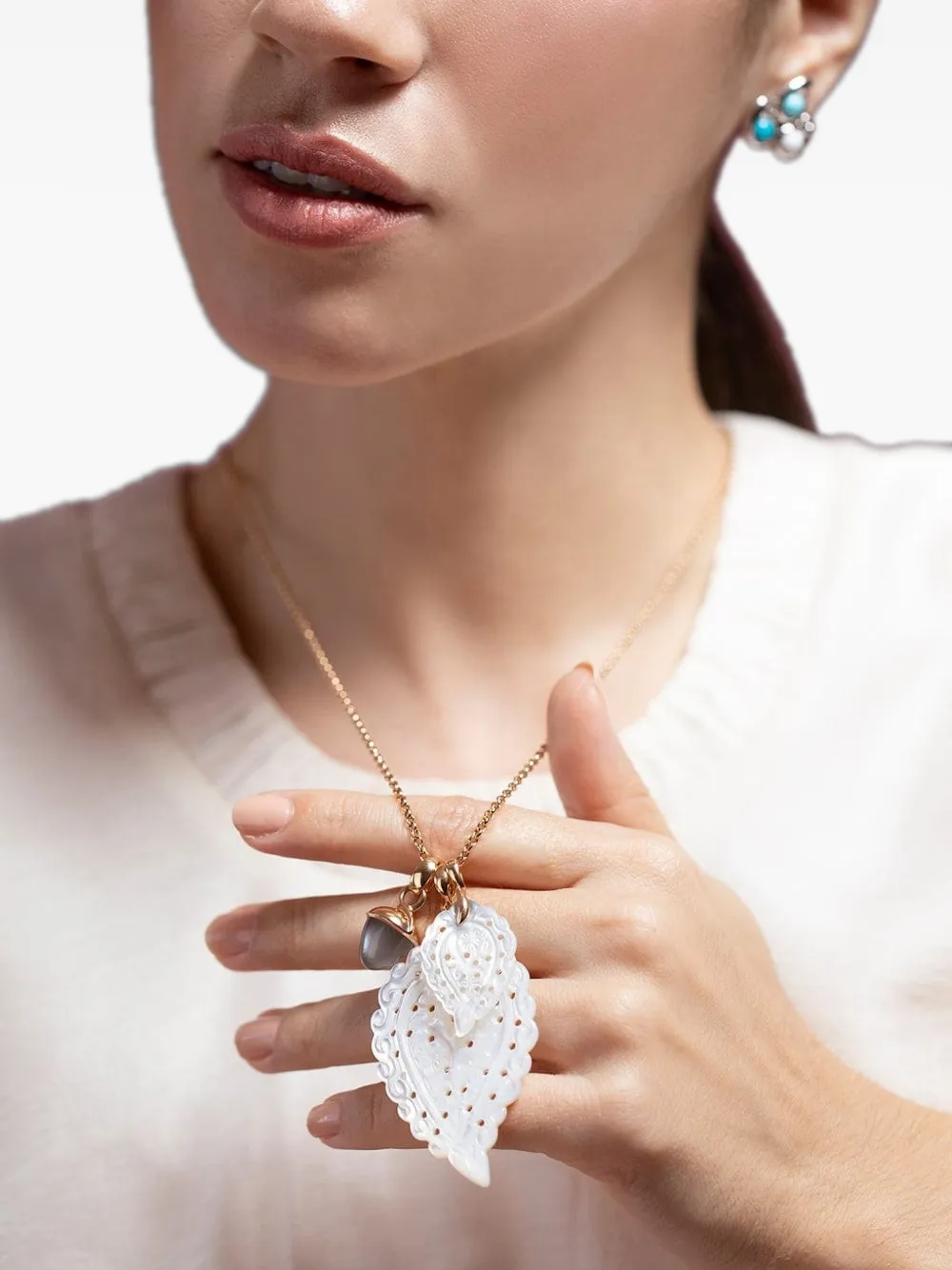 TAMARA COMOLLI 18K rose gold India pendant | Gold | Image 1