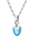 TAMARA COMOLLI 18kt white gold Swiss Topaz Mikado Bouquet pendant necklace