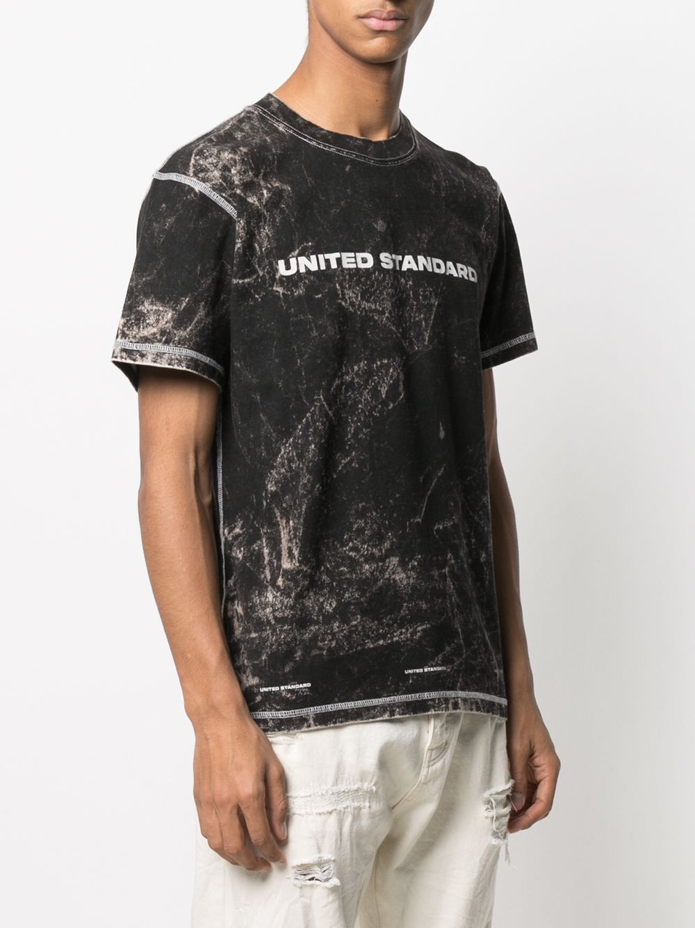 фото United standard logo-print cotton t-shirt