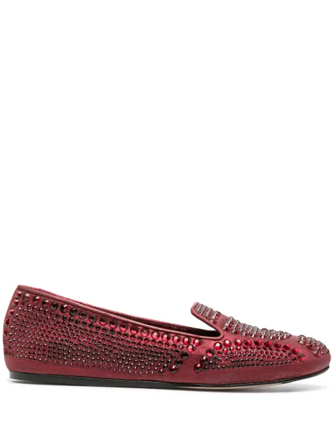 Le Silla Dixie crystal-embellished slippers