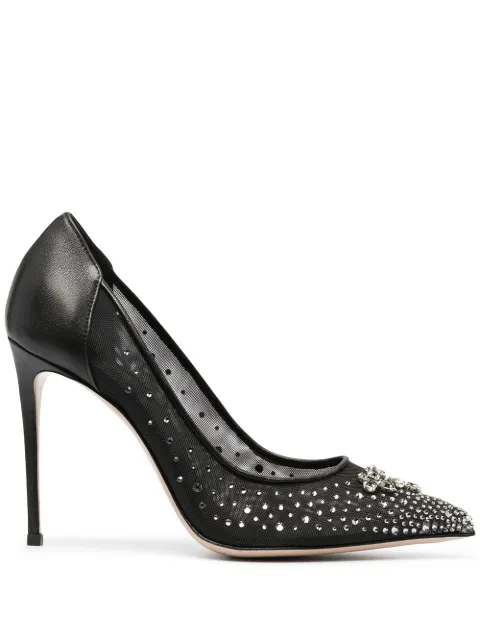 Le Silla Anastasia crystal-embellished pumps