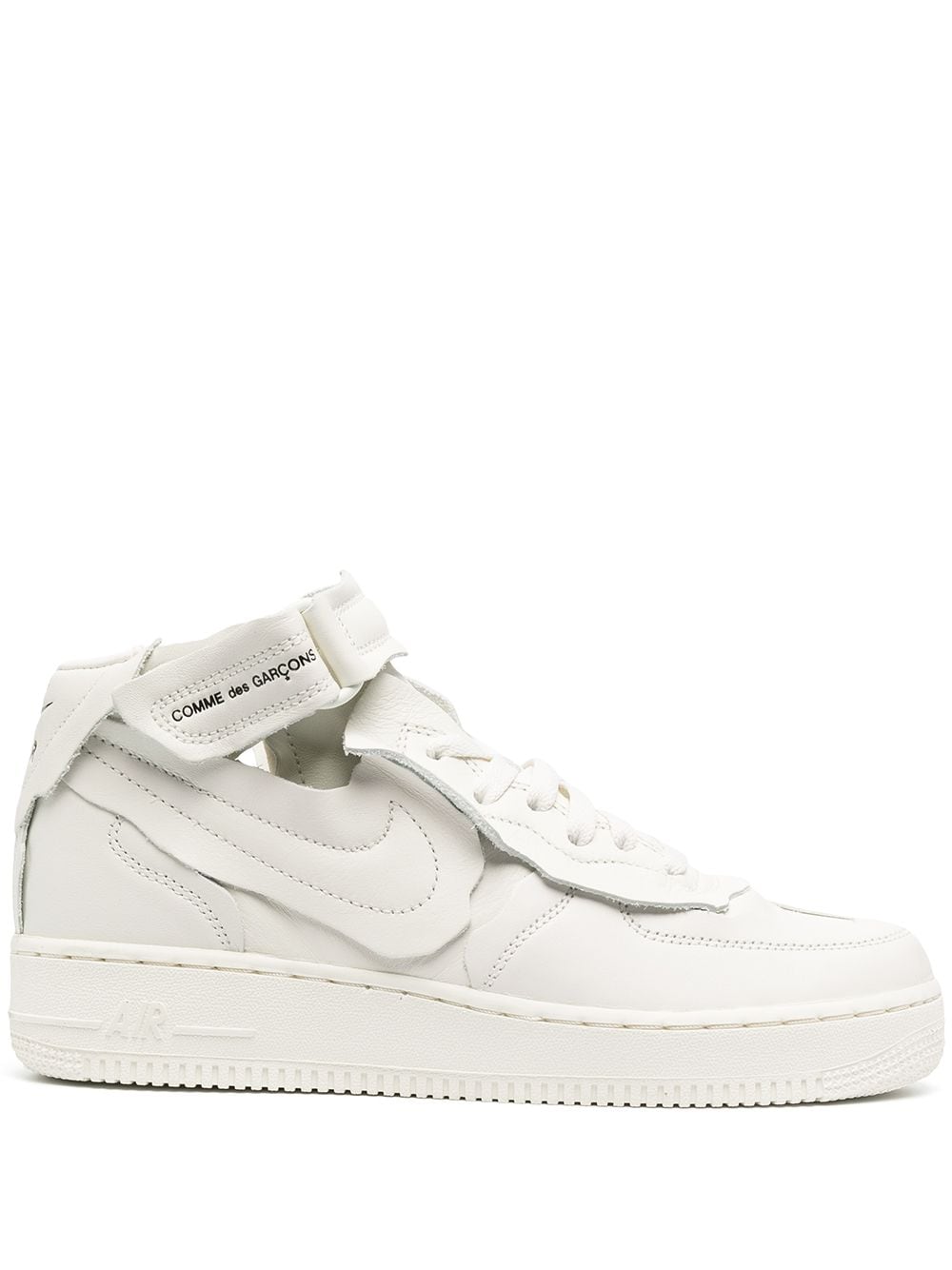 фото Comme des garçons кроссовки cut off air force 1