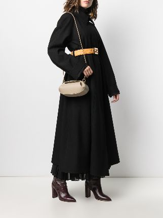 Dinnerroll leather shoulder bag展示图