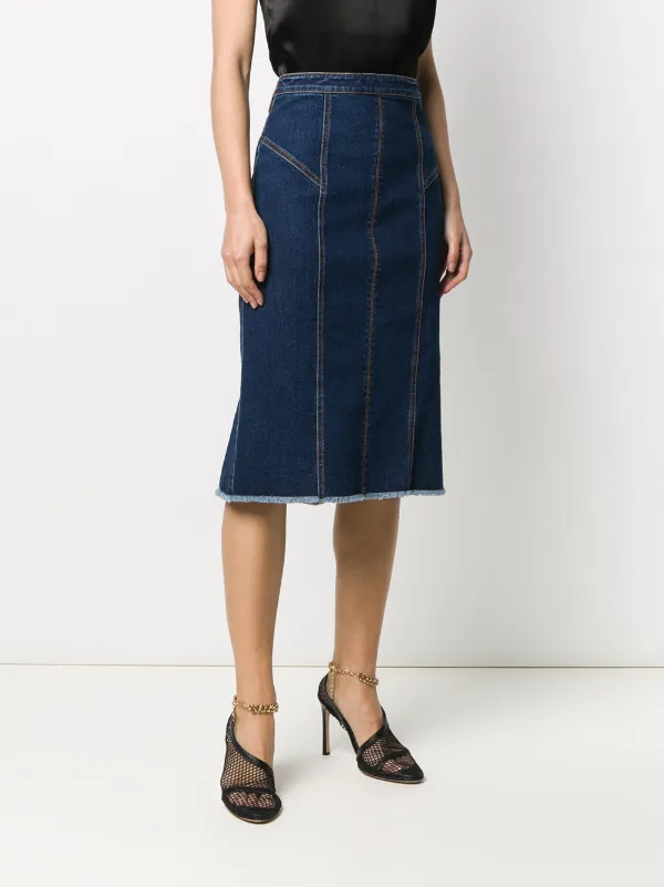 Alexander McQueen Panelled mid-length 