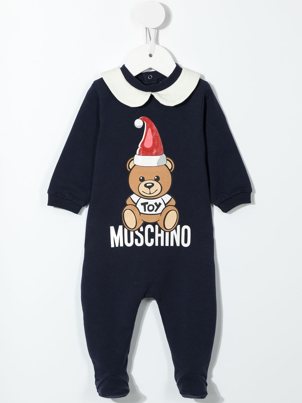 фото Moschino kids комплект teddy bear из пижамы и нагрудника