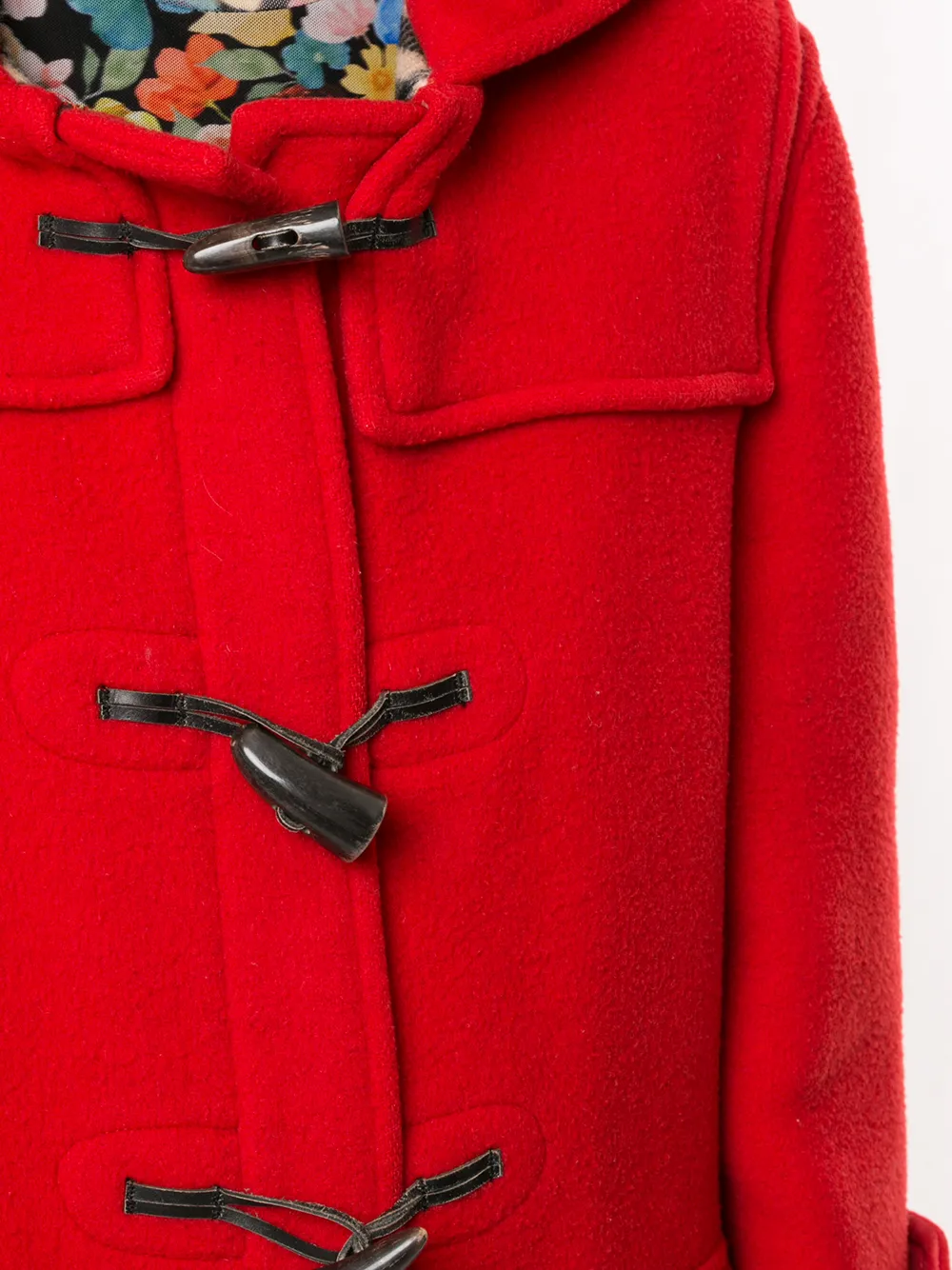 Burberry PreOwned Hooded kneelength Duffle Coat Farfetch