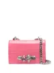 Image 1 of Alexander McQueen embossed knuckleduster shoulder bag