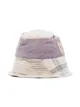 By Walid patchwork-design bucket hat