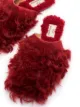 Image 2 of Molly Goddard X UGG red slippers
