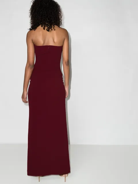 solace london strapless gown