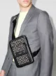 Image 2 of Balmain monogram-jacquard messenger bag