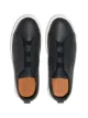 Ermenegildo Zegna pebbled leather slip-on sneakers